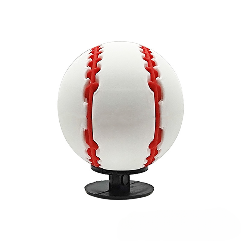 Al por mayor 10pcs PVC Stereo Football Rugby Diy Hebillas